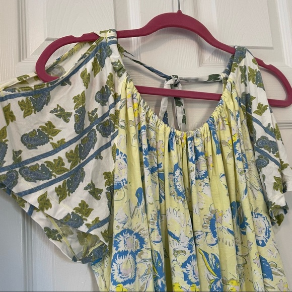 Free people yellow blouse - Picture 2 of 9